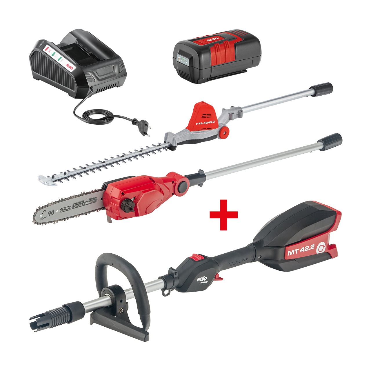 solo® by AL-KO 36 V Akku Multitool MT 42.2 inkl. Akku, Ladegerät und Aufsätze