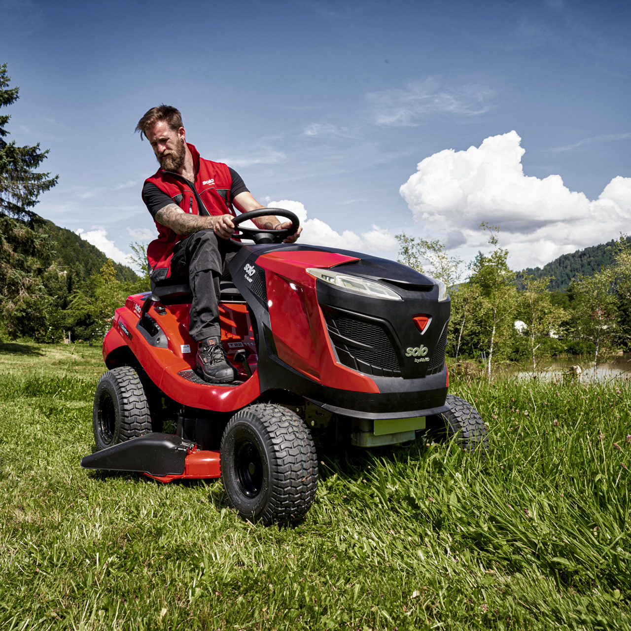 solo® by AL-KO Benzin-Rasentraktor Comfort T 18-111.4 HDS-A V2 – Bild 5