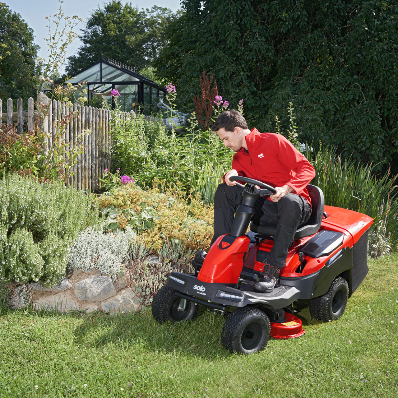 solo® by AL-KO Akku-Rider R 74.5 Li 36 V (inkl. Akku und eingebautem Ladegerät) – Bild 2