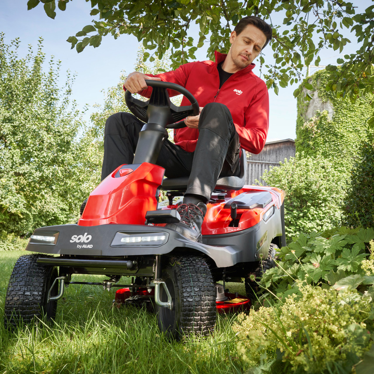 solo® by AL-KO Akku-Rider R 74.5 Li 36 V (inkl. Akku und eingebautem Ladegerät) – Bild 3