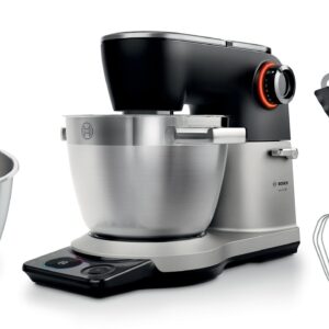 Serie 8 Küchenmaschine mit Waage 1800 W Silber, Schwarz