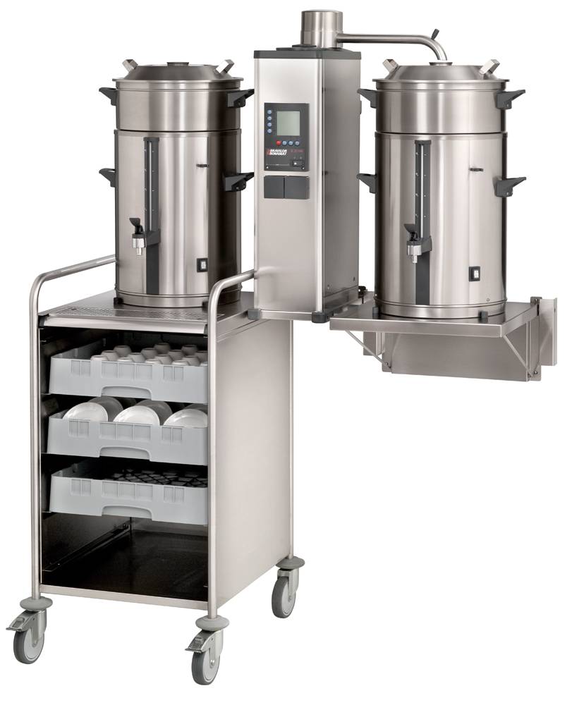 Kaffeemaschine B10 W L/R - Rundfilter - 658x572x(h)781 mm – Bild 3
