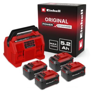 Einhell PXC-Starter-Kit 4x5,2Ah PXC-Quattrocharger Kit