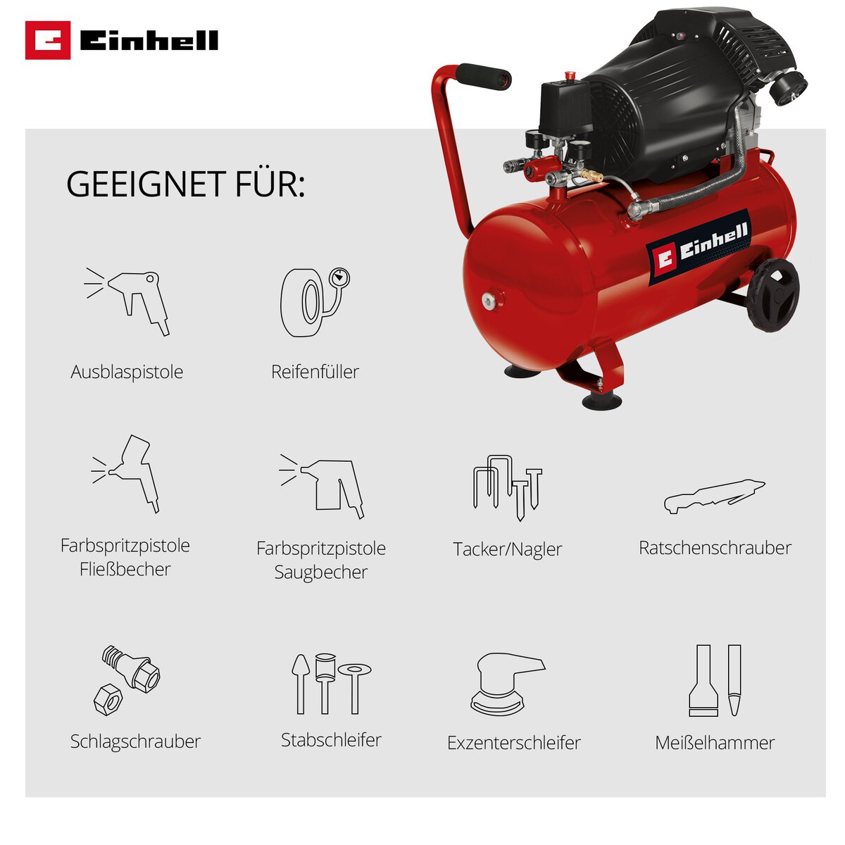 Einhell Kompressor TC-AC 420/50/10 V – Bild 9