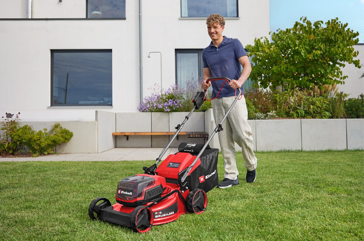 Einhell Akku-Rasenmäher GC-CM 36/46 S Li BL (2x4,0Ah) – Bild 5