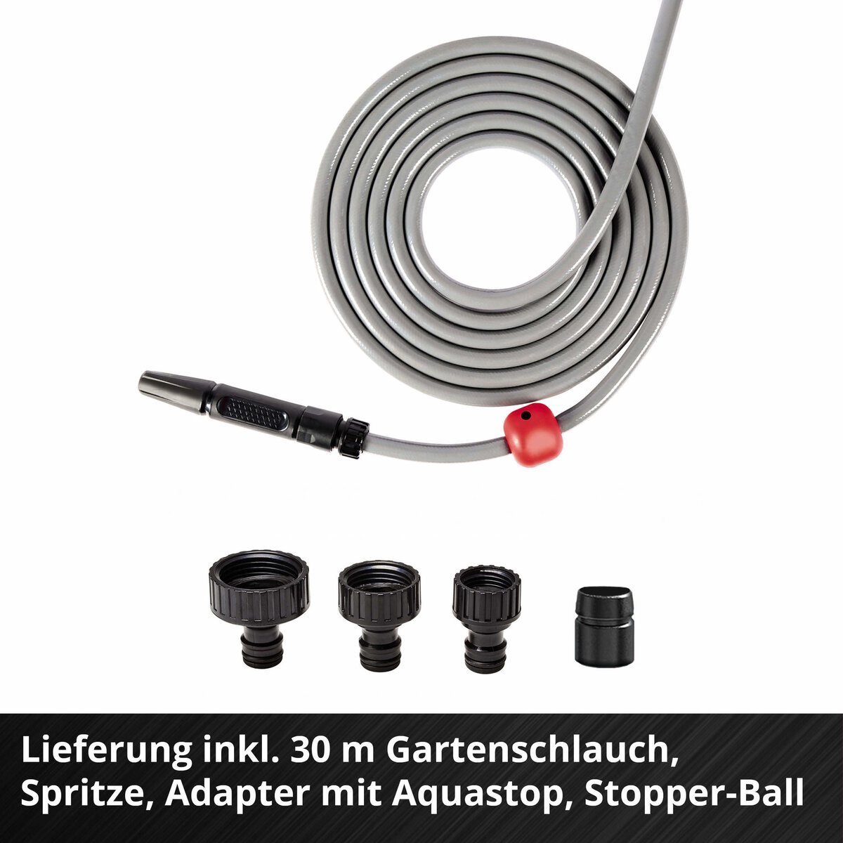 Einhell Akku-Schlauchtrommel (Wasser) GE-HR 18/30 Li-Solo – Bild 6