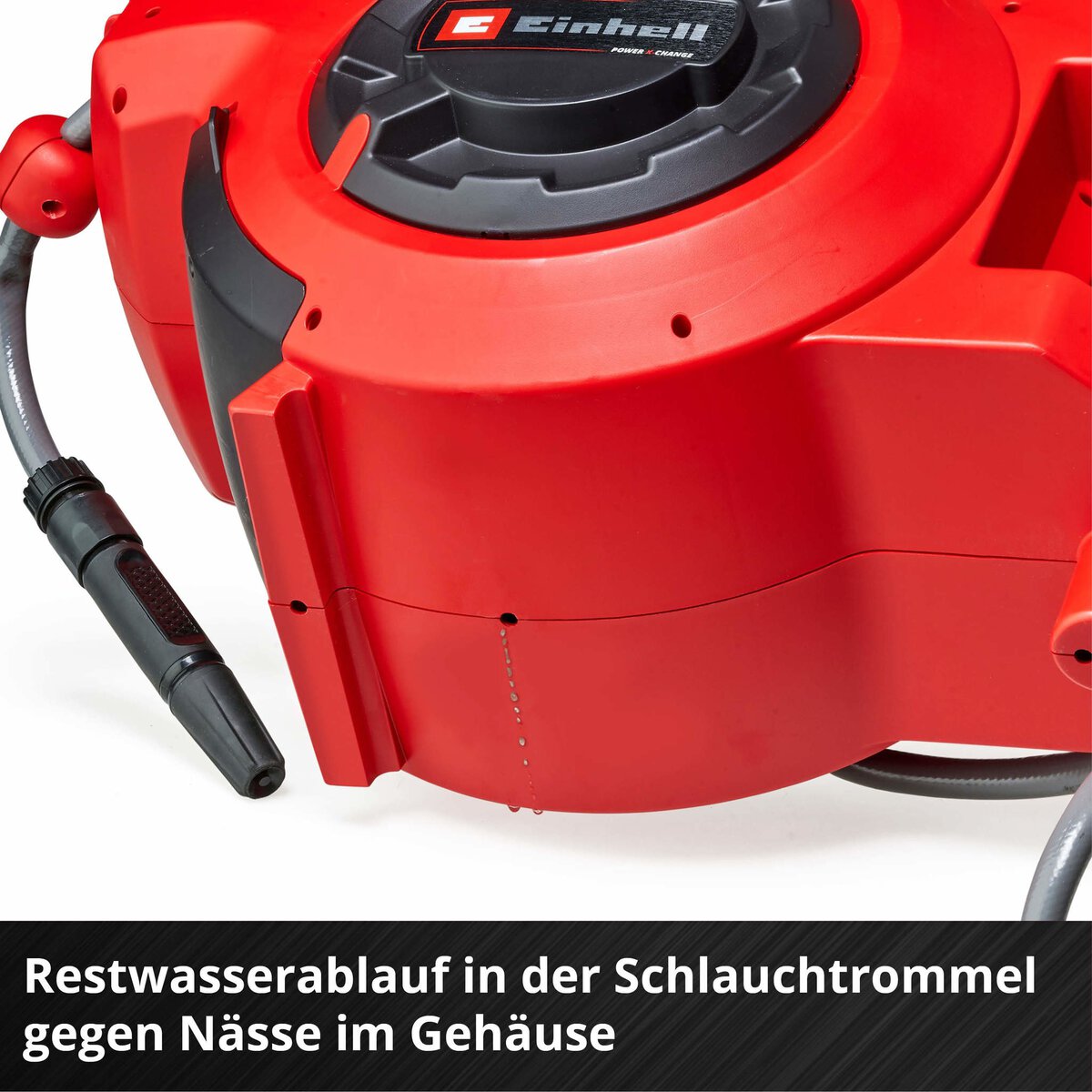 Einhell Akku-Schlauchtrommel (Wasser) GE-HR 18/30 Li-Solo – Bild 9