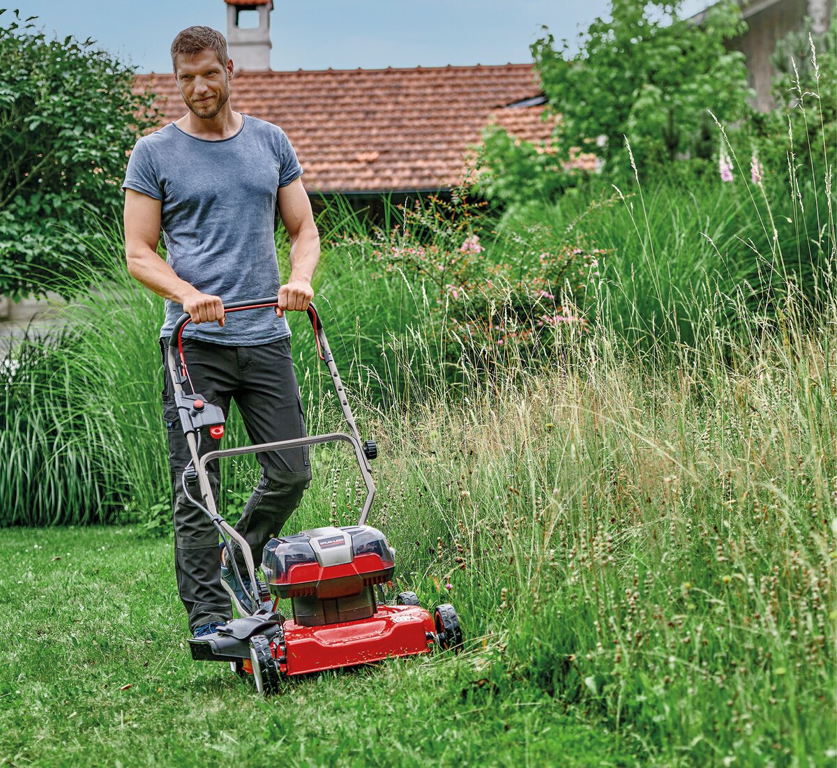 Einhell Akku-Rasenmäher GE-CM 36/48 Li M-Solo – Bild 4