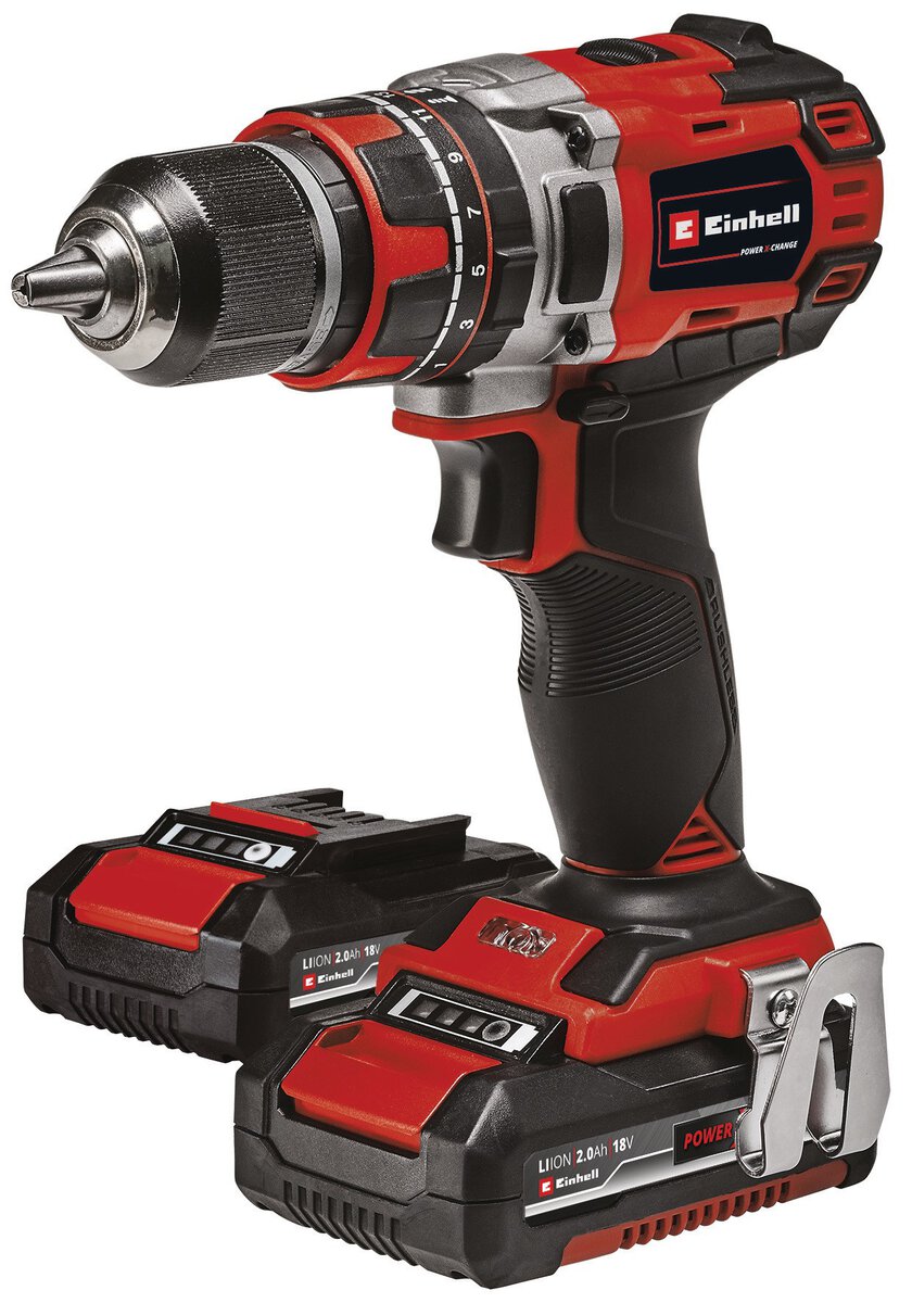 Einhell Akku-Schlagbohrschrauber TP-CD 18/50 Li-i BL +39(2x2.0)