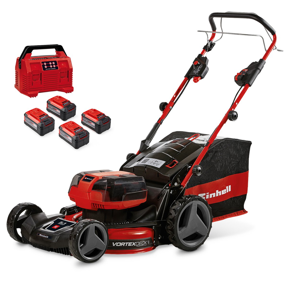 Einhell Akku-Rasenmäher GP-CLM 47 S HW Li (4x5,2Ah)