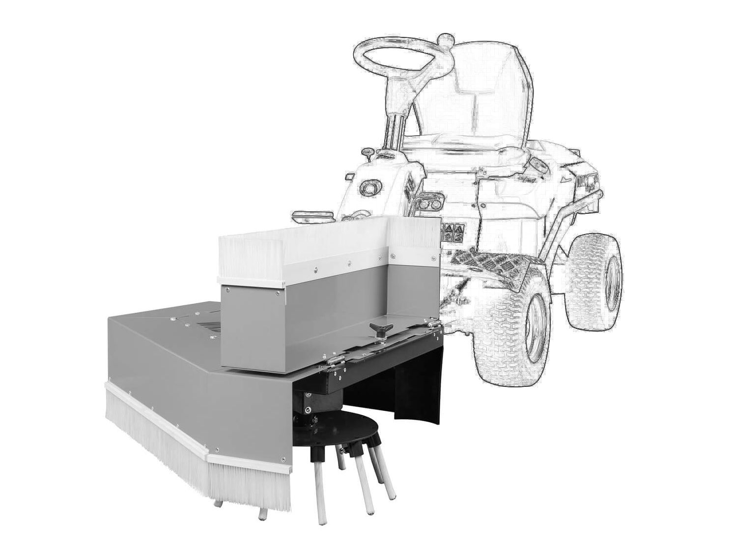 REMARC Wildkrautbürste für Tourno King Size Serie