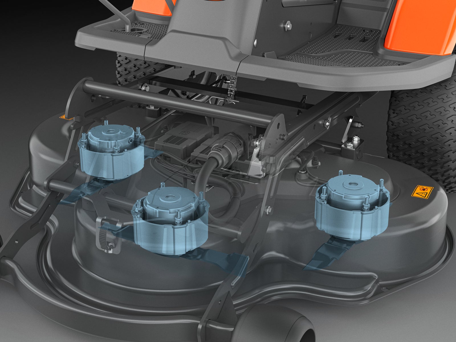 Husqvarna R 200iX AWD Dualbatterie Akku-Rider | Grundgerät – Bild 6