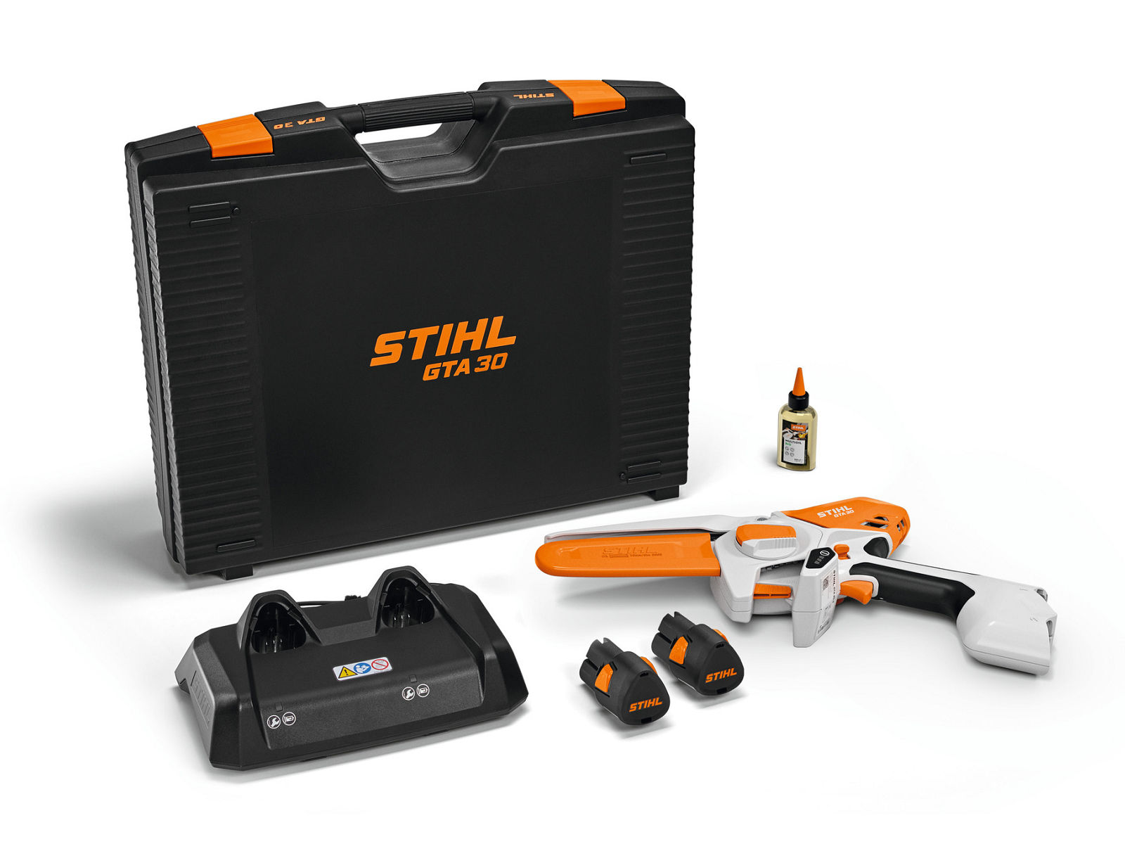 STIHL GTA 30 Gehölzschneider inkl. 2x Akku + Ladegerät + Gerätekoffer
