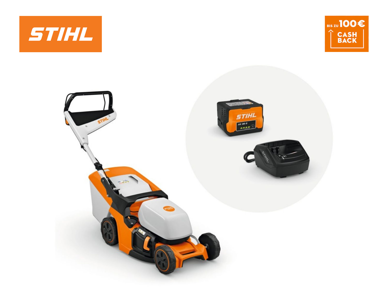 STIHL RMA 443 Akku-Rasenmäher Set