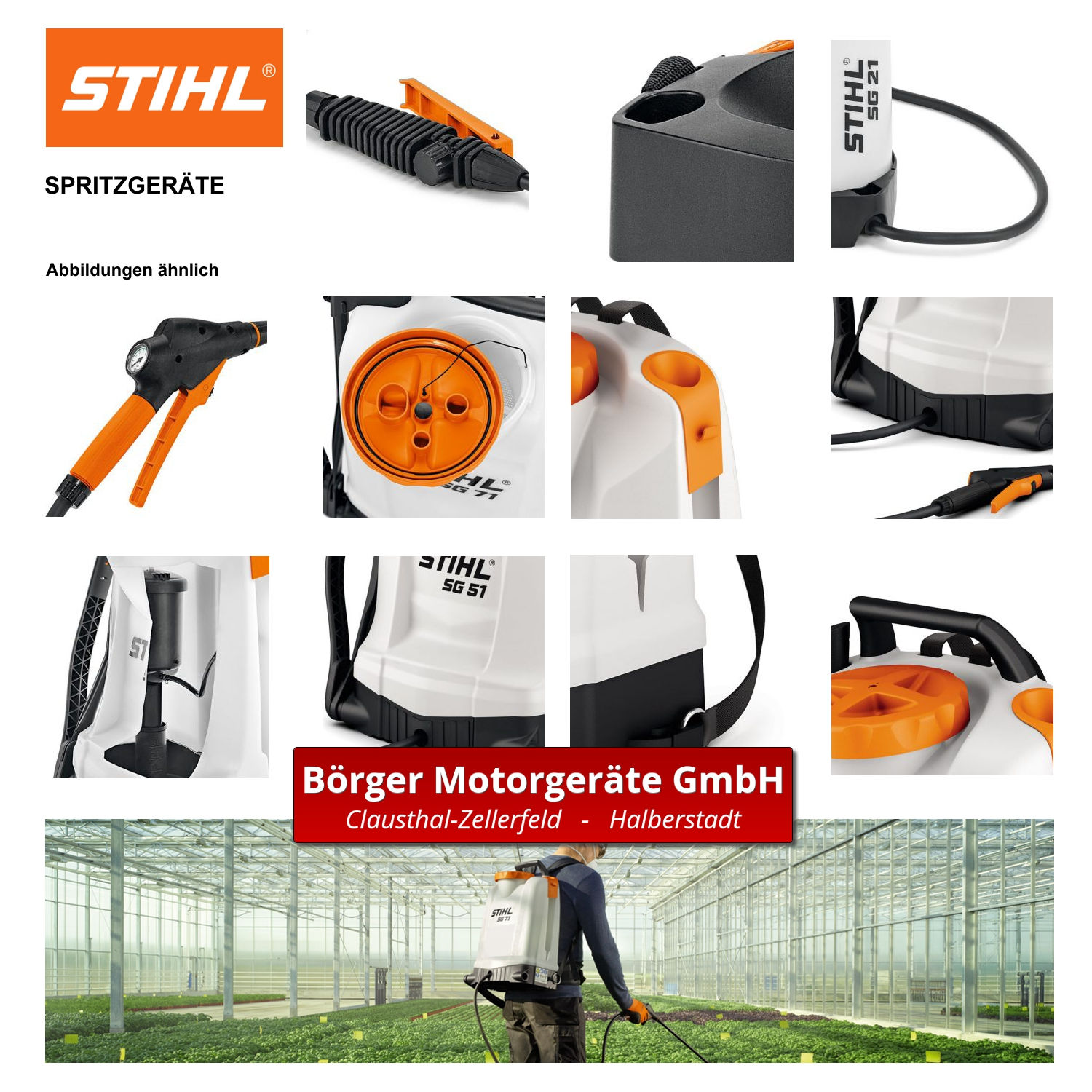 STIHL SG 71 Spritzgerät 18 Liter (Rückentragbar) – Bild 2