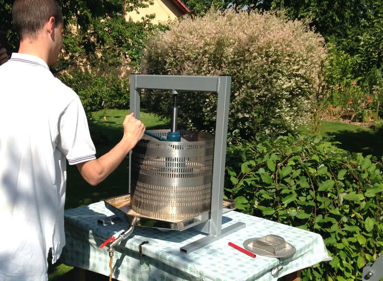 Vares Hydraulische Obstpresse 50 Liter | 5 Tonnen – Bild 7