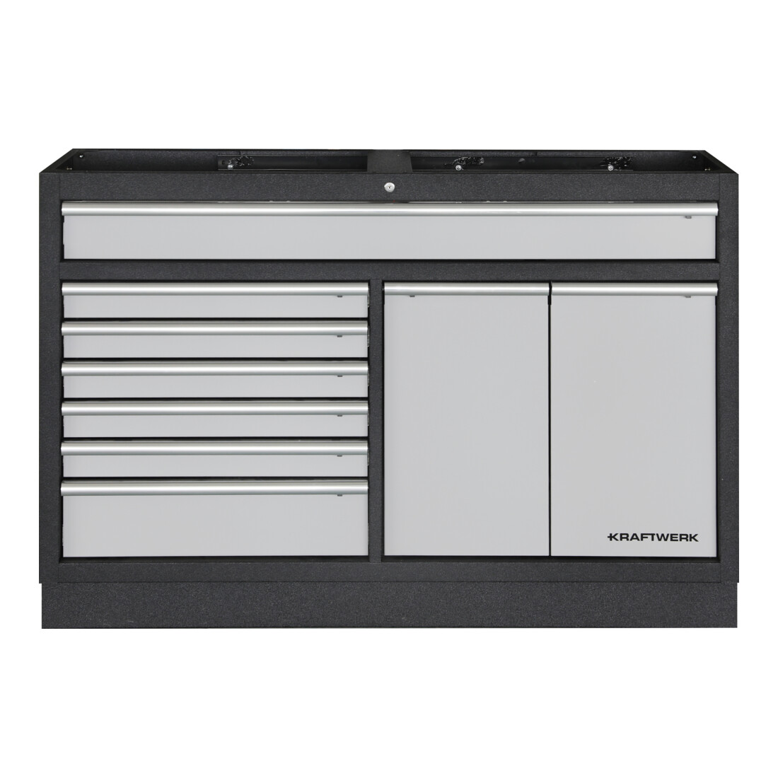 Kraftwerk Mobilio Schubaldenschrank 1360 mm 7 Schubladen 2 Auszüge