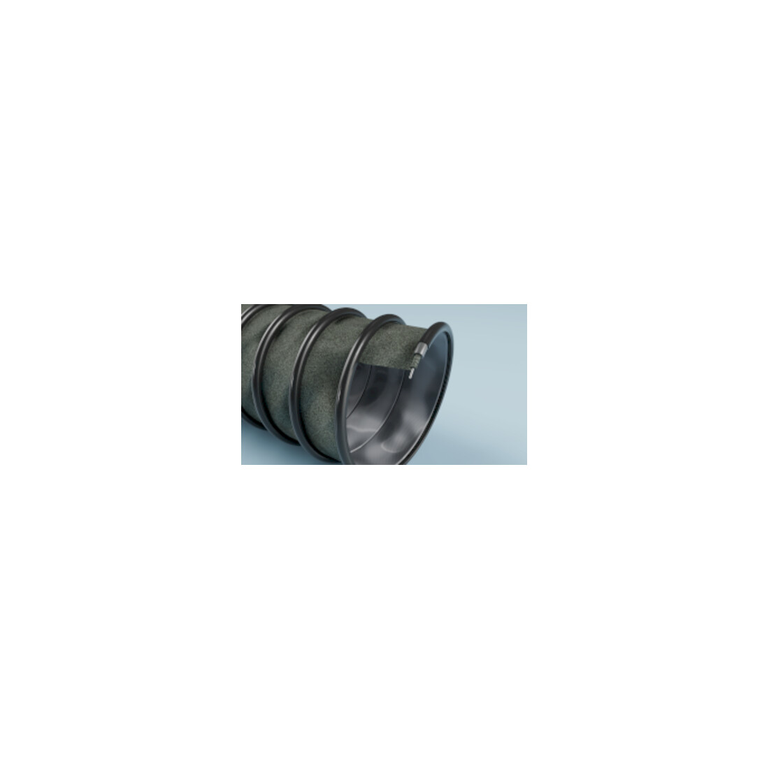 Norres Abgasschlauch vibrationsfest (300°C) Ø 150mm L: 7,5m CP ARAMID 461 PROTECT