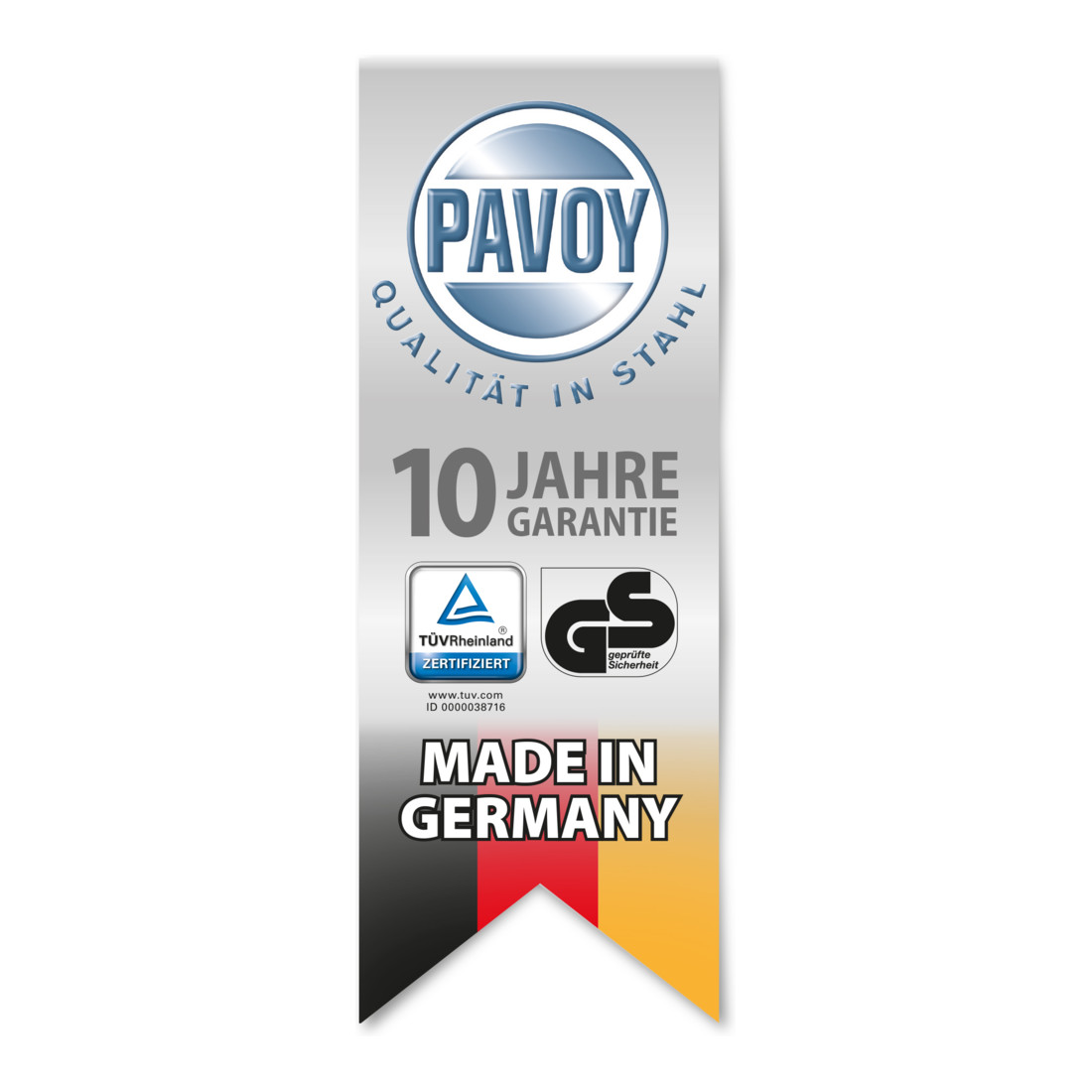Pavoy Schwerlastschrank 1950x1040x630, 4 Fachböden a 200 kg Traglast, RAL 7035/5010 – Bild 4