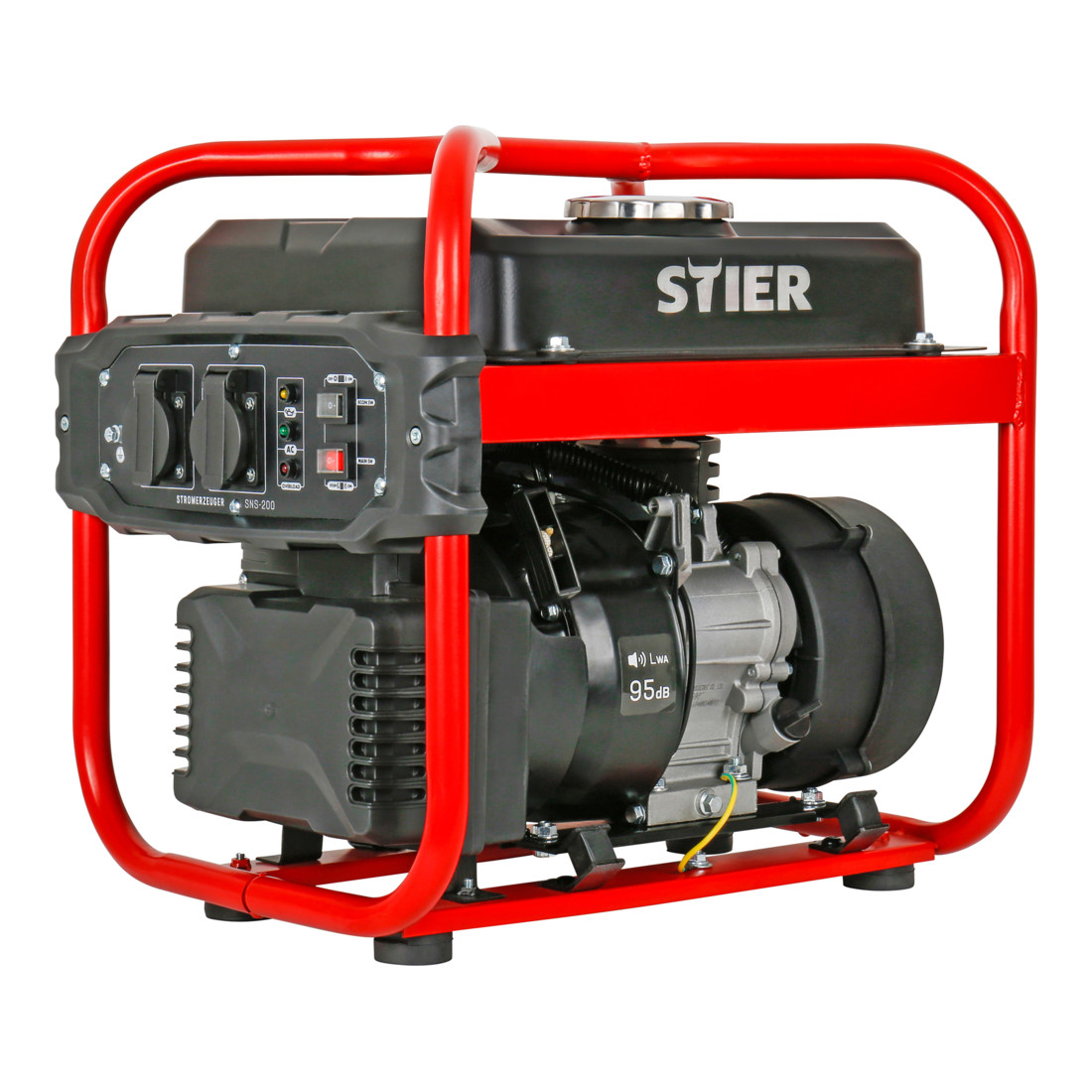 STIER Inverter Stromerzeuger SNS-200, 2,0 kW, 65 dB(A)