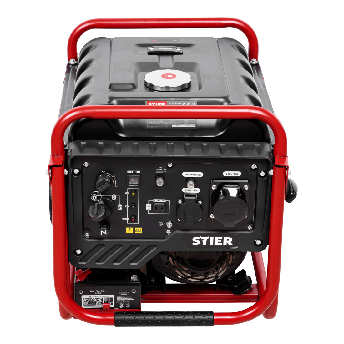 STIER Inverter Stromerzeuger SNS-500 5,0 kW 75 dB(A) – Bild 3