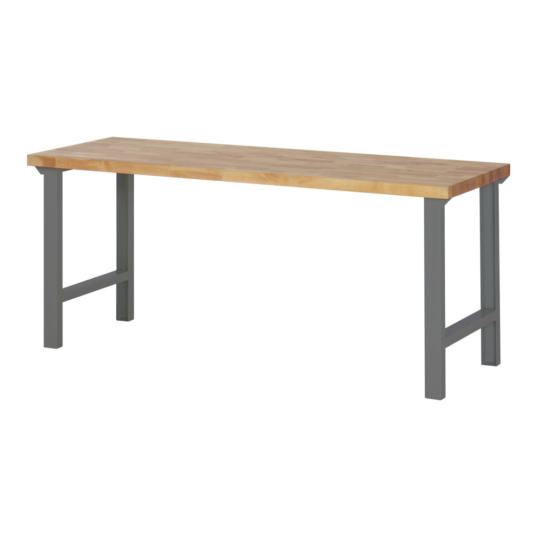 Set STIER Werktisch Premium BxTxH 2000x700x840 mm + Ablage zur Werkbankmontage BxTxH 2000x300x375mm – Bild 2
