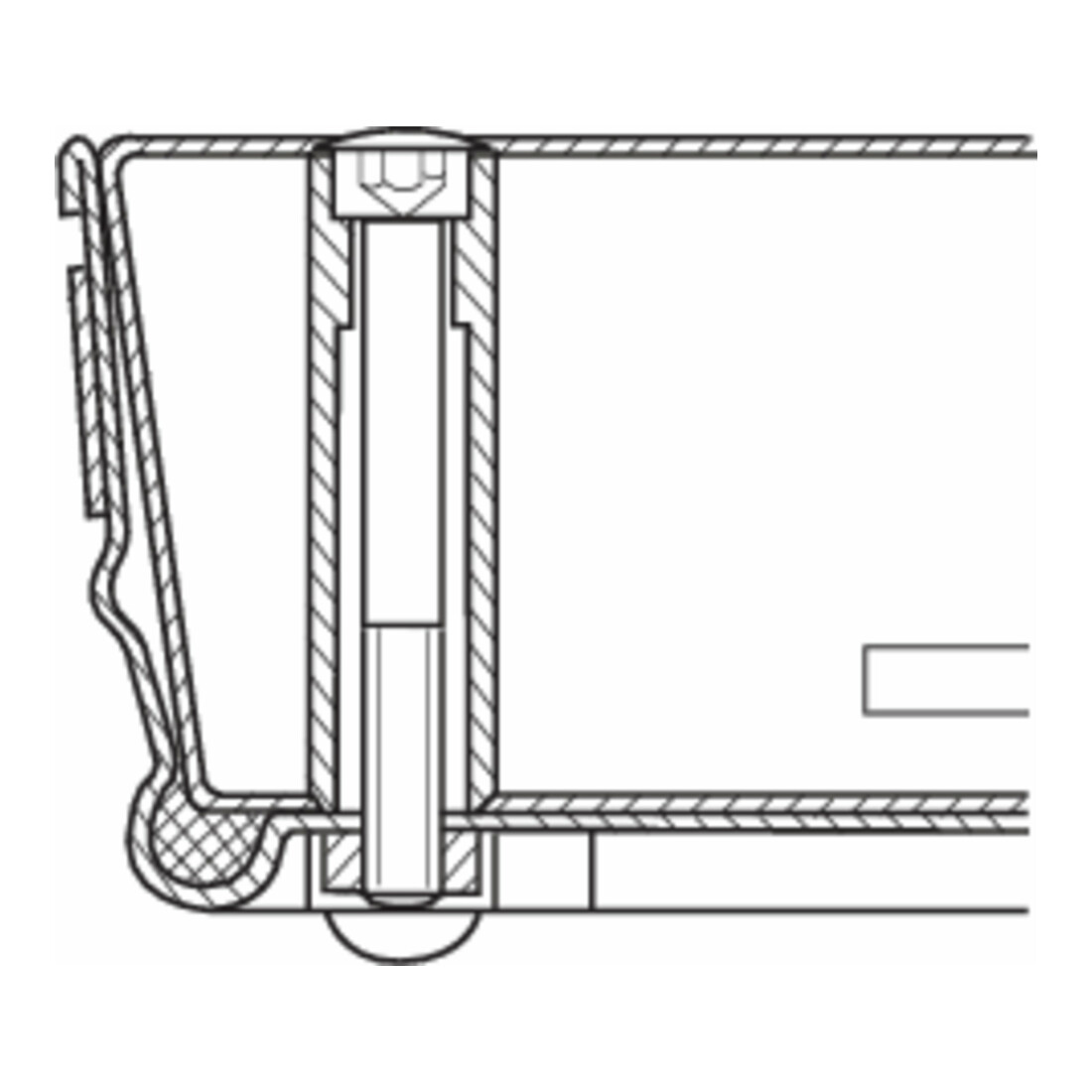 ZARGES Schachtabdeckung Stahl verzinkt 1000 x 1000 mm Außenmaß 1.120 x 1.120 mm – Bild 2